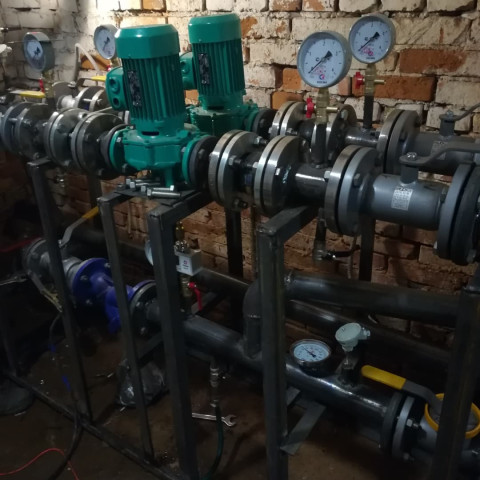 АУУ узлы погодного регулирования г. Клин