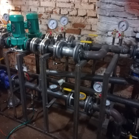 АУУ узлы погодного регулирования г. Клин