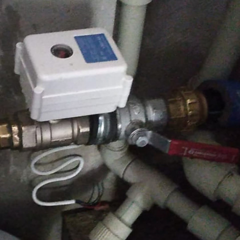 Автоматика вентиляции, отопления коттедж Дудкино