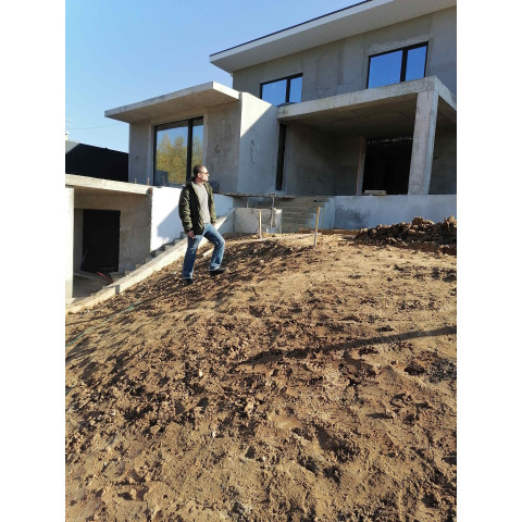 Многоуровневые коттеджи на склонах, все виды работ