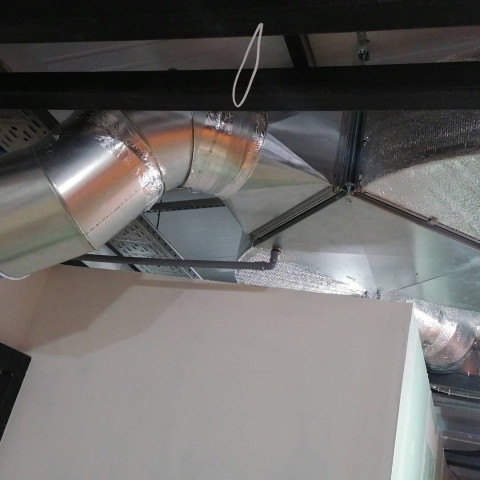 Монтаж автоматики, таймеров туа, заслонки, привода, байпас