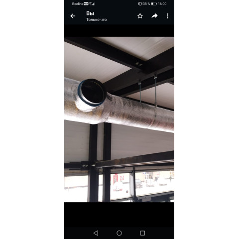 Монтаж оборудования к балкам, Видное