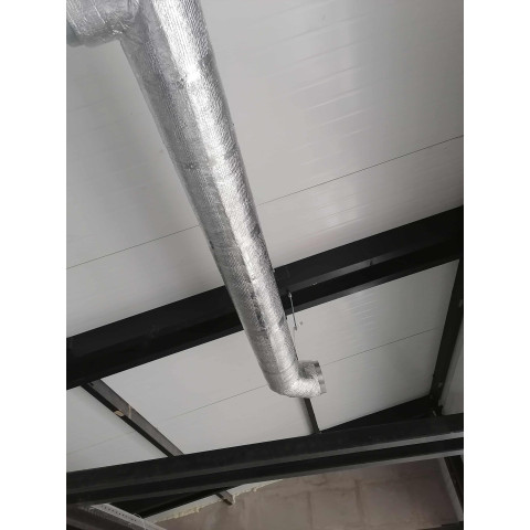 Монтаж оборудования к балкам, Видное