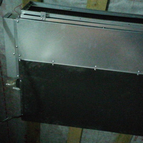 Вентиляция, малые расстояния потолка