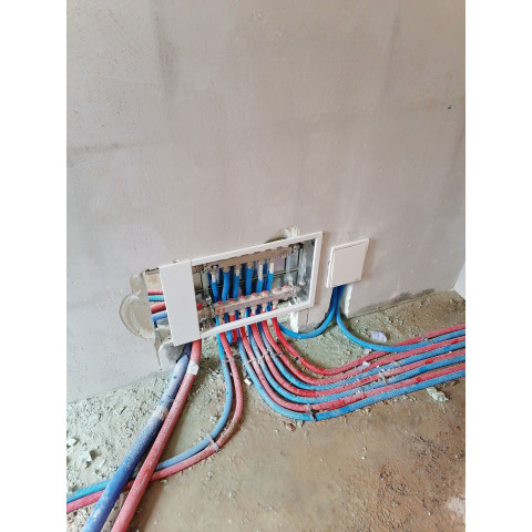 Закладка трасс цо, хвс, гвс, коттедж Закладка трасс цо, хвс, гвс, коттедж