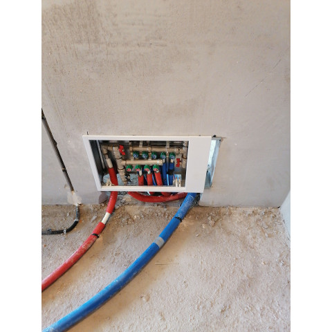 Закладка трасс цо, хвс, гвс, коттедж Закладка трасс цо, хвс, гвс, коттедж