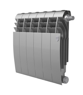 Радиатор Royal Thermo BiLiner 350 /Silver Satin VDR - 6 секц.