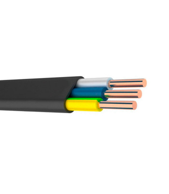Кабель силовой ВВГнг(А)-LS-П 3х2,5 ГОСТ (бухта 100 м)