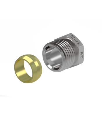 Концовка для монтажной трубки 1/2&quot;