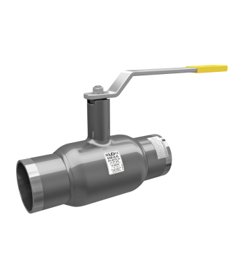 Кран шаровой стальной приварной LD Ду40 Ру40 неполнопроходной
