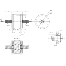 Комплект виброопор для кондиционера RF-V120P