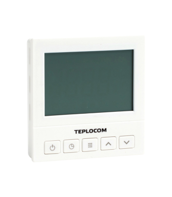 Термостат комнатный Teplocom TS-Prog-220/3A, проводной, прогр., реле 250В, 3А