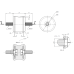 Комплект виброопор для кондиционера RF-V40P