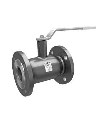 Кран шаровой стальной фланцевый LD Ду25 Ру40 неполнопроходной