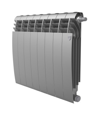 Радиатор Royal Thermo BiLiner 500 /Silver Satin VDR - 8 секц.