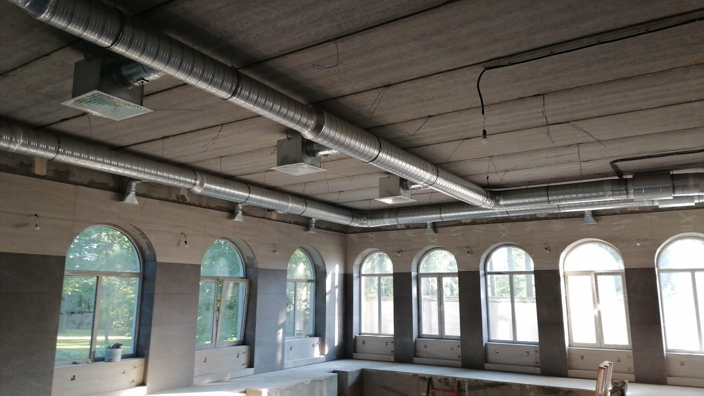 Вентиляция бассейна